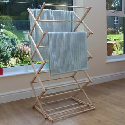 Photo of Wooden clothes airer (west side of Horsham) #1
