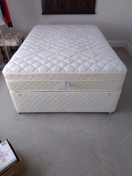 Photo of free Sealy Posturepedic double bed (Saltford) #1