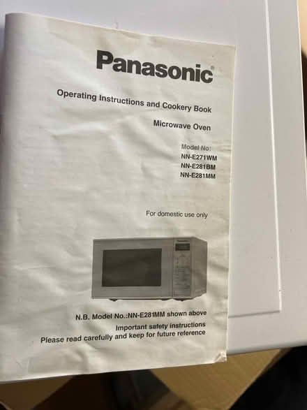 Photo of free Microwave (Panasonic) (Formby L37) #1