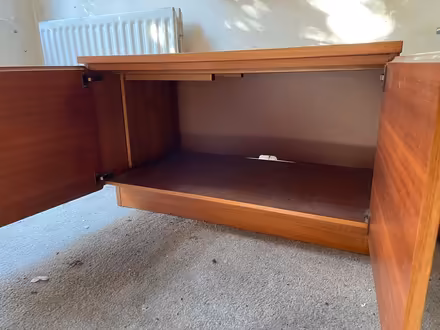 Photo of free Low wooden 2-door cabinets (Fulham Palace Rd W6) #1