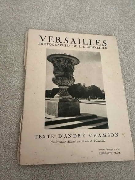 Photo of free Book - Versailles photography (East molesey) #1