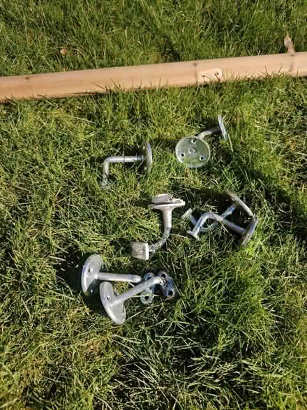 Photo of free Pine hand rails and fixing brackets (Barnet EN5) #2