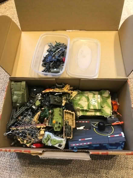 Photo of free Large box of military toys (Bodicote OX15) #1