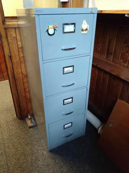 Photo of free 4 drawer filing cabinet (Sharrow S11) #1