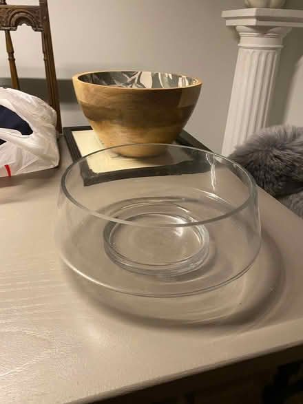 Photo of free Transparent Glass Fruit Bowl (Forest Gate E7) #3