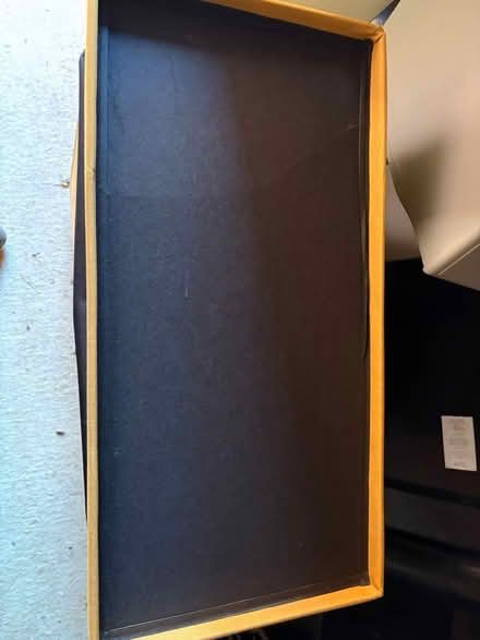 Photo of free Yellow ottoman storage box (Thrapston) #4
