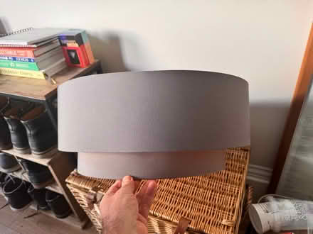 Photo of free X2 Made.com grey light shades (Tunbridge Wells TN1) #4