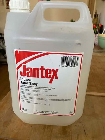 Photo of free 5L antibac hand soap (3/4 full) (Heeley S8) #1