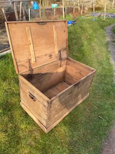 Photo of free Wooden chest (Simonstone BB12) #1