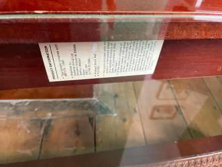Photo of free Coffee table with glass top (Heaton Chapel SK4) #4