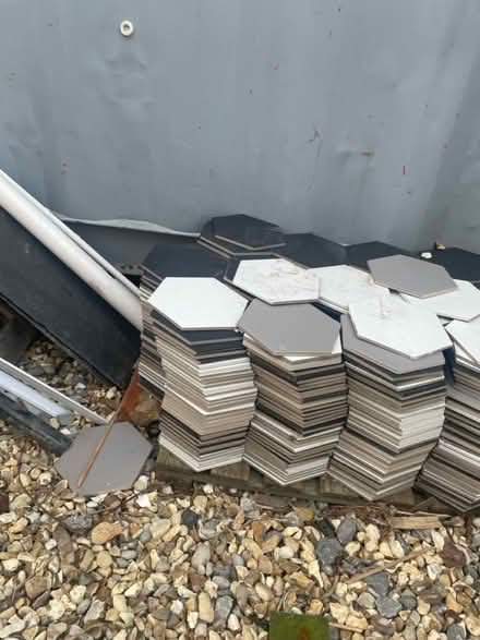 Photo of free Hexagonal tiles (Ellesmere Port) #2