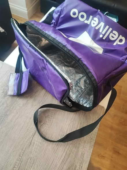 Photo of free Large Deliveroo isolated bag (Iffley Road) #2