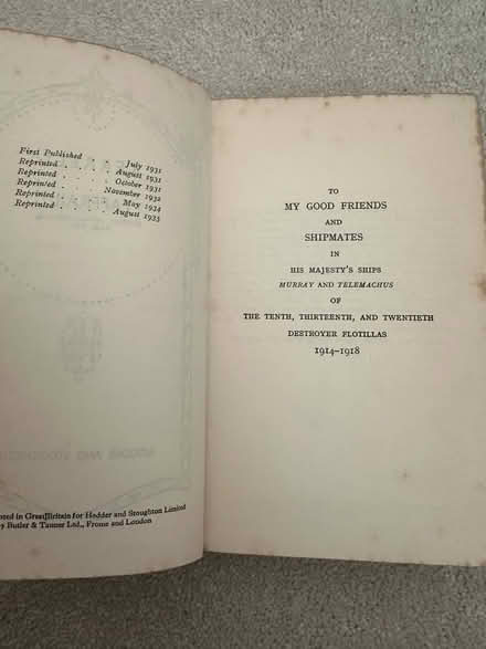Photo of free Book - Kerrell - Taffrail (East molesey) #4