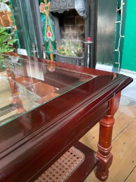 Photo of free Coffee table with glass top (Heaton Chapel SK4) #3