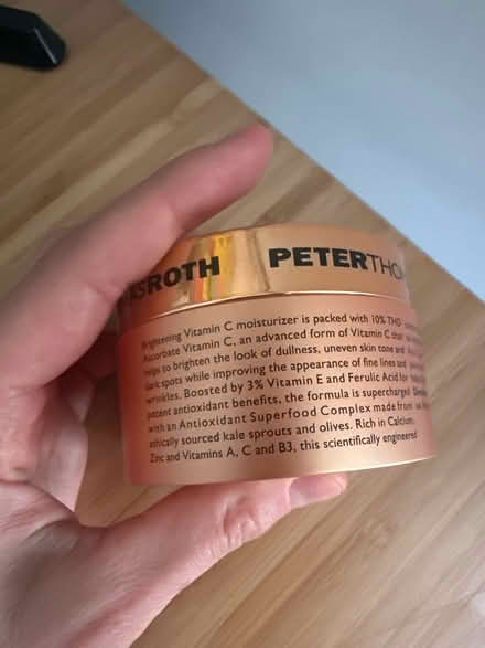 Photo of free Peter Roth Vitamic C Moisturizer (Clinton Hill, Brooklyn) #3