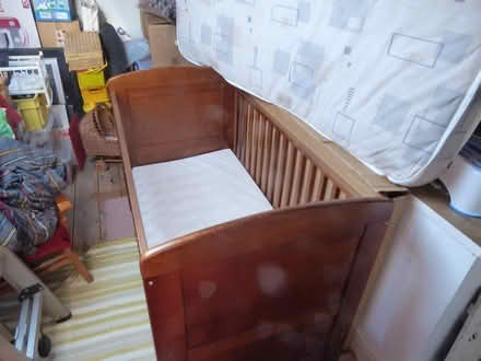 Photo of free Wooden Cot (Nailsworth) #1