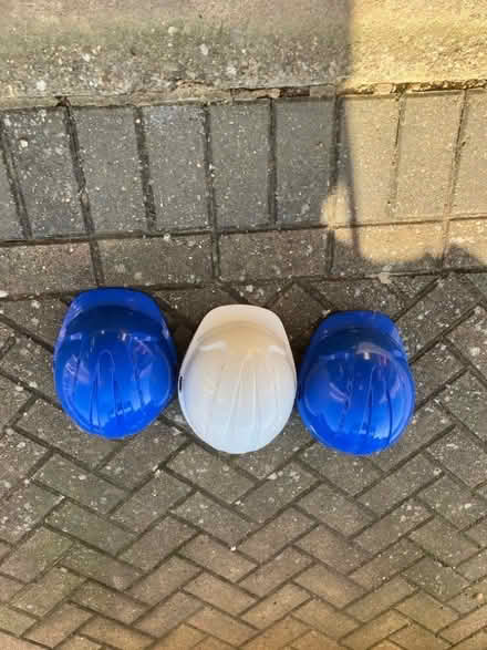 Photo of free 3 x hard hats (Wokingham RG40) #1