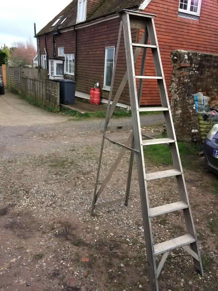 Photo of free Alloy step ladder (Windmill Hill BN27) #1