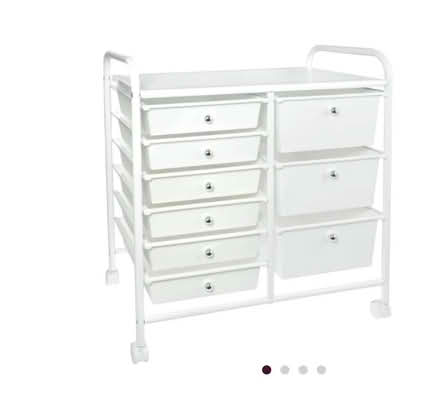 Photo of free Hobbycraft 9 drawer rolling orgniser (Chipping Norton OX7) #1