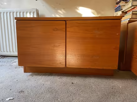 Photo of free Low wooden 2-door cabinets (Fulham Palace Rd W6) #3
