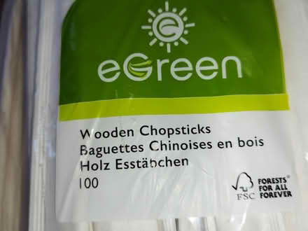 Photo of free 100x Wooden Chopsticks (Charlton SE7) #2