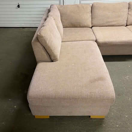 Photo of free Quality corner l shape sofa couch (N79DE) #2