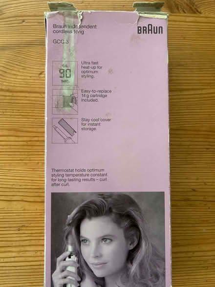 Photo of free Braun Cordless Hair Tongs (Penn HP10) #3