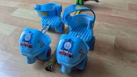 Photo of free Kids Thomas Tank engine adjustable rollerskates (Woodford IG8) #3