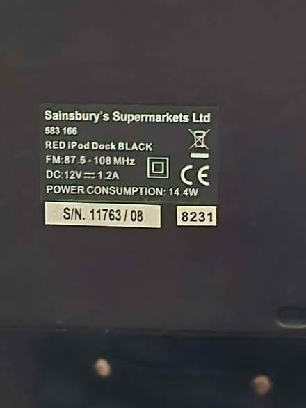 Photo of free IPod dock/player (Canley Gardens CV5) #2