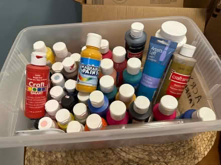 Photo of free Fabric and craft paints (Zip 22306 Alexandria) #2