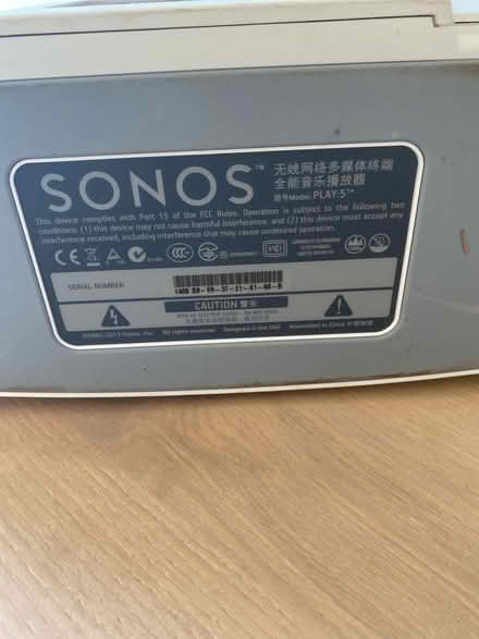 Photo of free Sonos (London NW8) #4