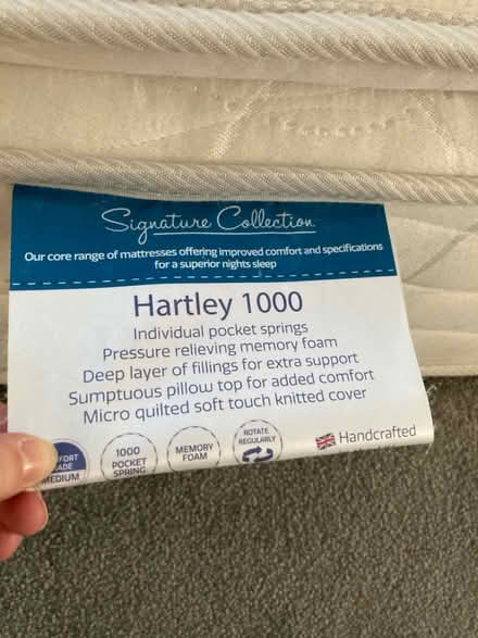 Photo of free Double mattress (Biddenham, Bedford) #2