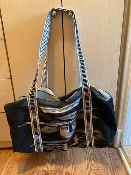 Photo of free Large woven bag (Yonkers near Bronxville) #1