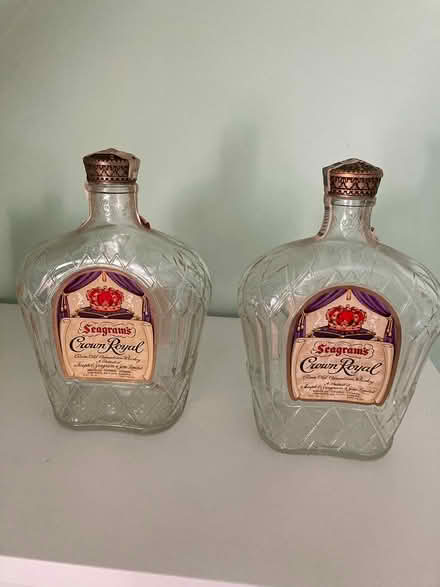 Photo of free Crown Royal Bottles (Yonkers near Bronxville) #1