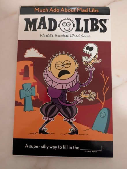 Photo of free Shakespeare themed Mad Libs (near Central Park) #1