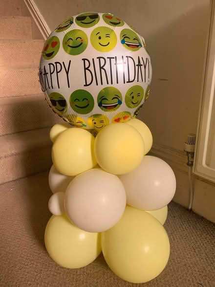 Photo of free Happy birthday balloons display (Broadgate PR1) #1