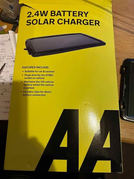 Photo of free 2.4W Battery Solar Charger (Charlton OX12) #1