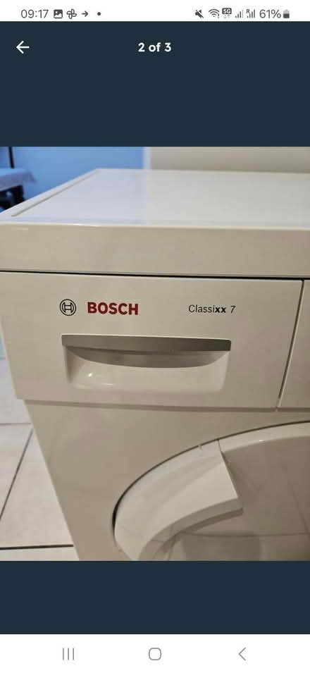 Photo of free Bosch condenser tumble dryer (TW9) #2