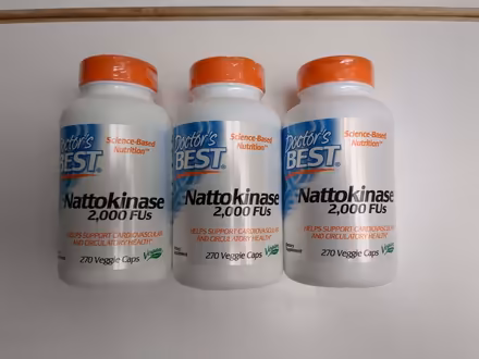 Photo of free Nattokinase 2000FUs, 270 caps x 3 (Lansdown) #1