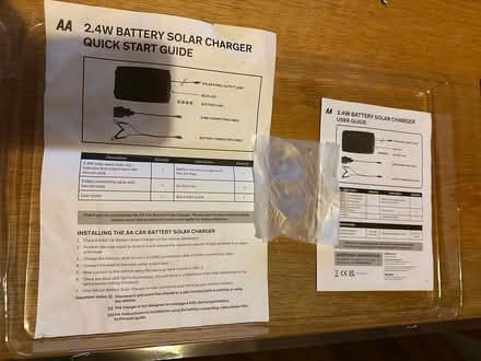 Photo of free 2.4W Battery Solar Charger (Charlton OX12) #3