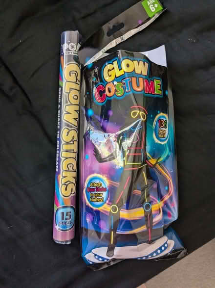 Photo of free Glow sticks and glow stick costume (Stechford B33) #1