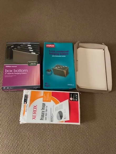 Photo of free Legal-size File Folders & Paper (Bolton, MA) #1