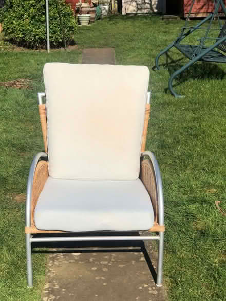 Photo of free Cane/Metal Conservatory chair (Kingsthorpe) #2