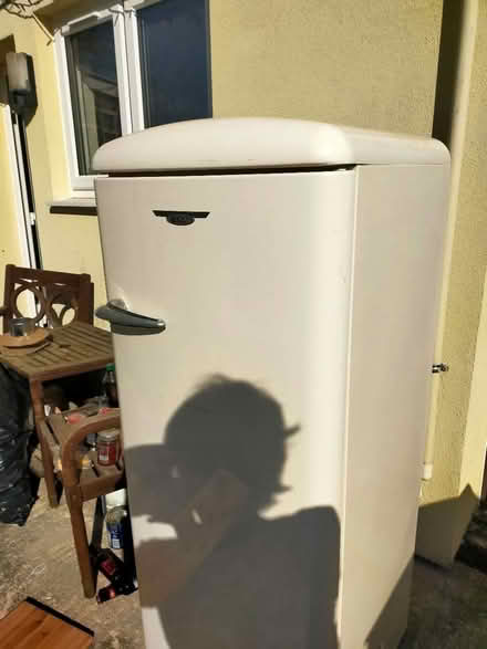 Photo of free Tall retro fridge cream-Lec (Nailsworth) #1