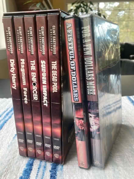Photo of free Clint Eastwood DVDs (Highland Ave, RWC) #1