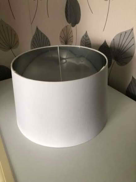 Photo of free large white lampshade (New Shildon DL4) #1