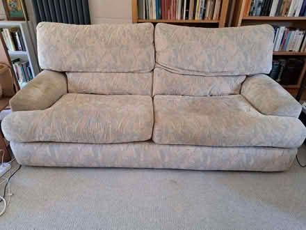 Photo of free Comfy sofa in fair condition. (South Reading RG2) #2