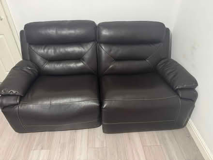Photo of free 2seater sofa and chair (Oakwood derby) #1