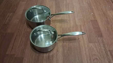 Photo of free Two saucepans suitable for gas hob (Bramley LS13) #1