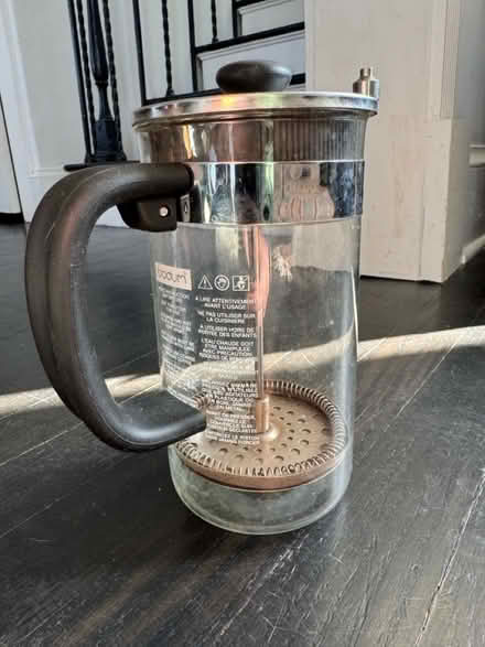 Photo of free Bodum French press coffeemaker (Manor Park) #1